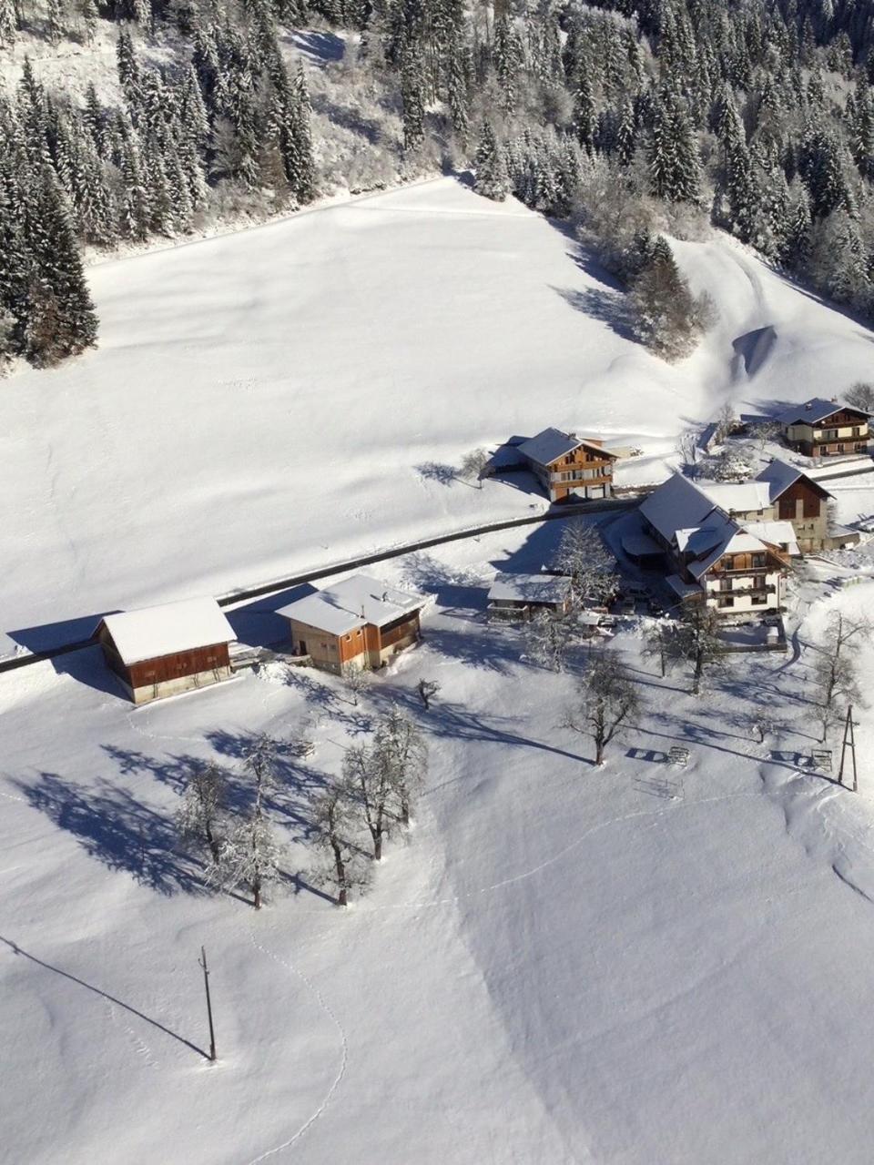 Bergbauernhof Schluder Hermagor-Pressegger See Exterior foto